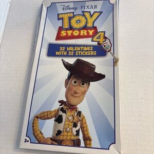Disney Toy Story 4 Valentines Set with Stickers